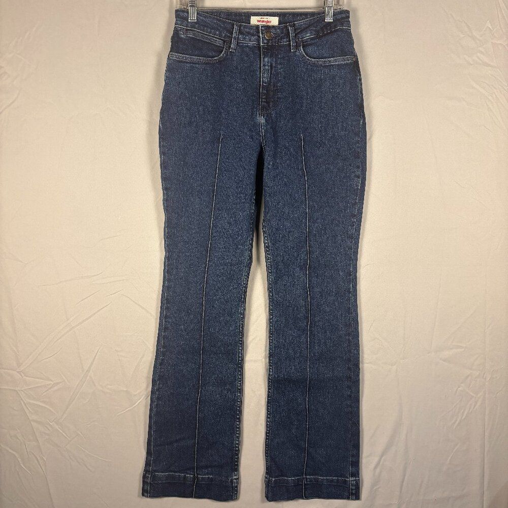 Wrangler Women’s High Rise Bold Boot Cut Jeans Western Denim Rodeo